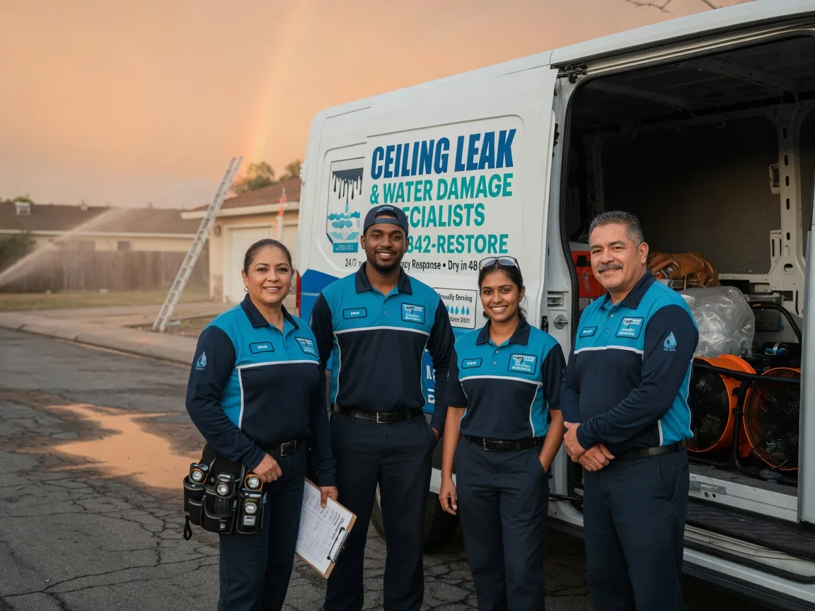 Ceiling Leak Cleanup company in Douglass, TX