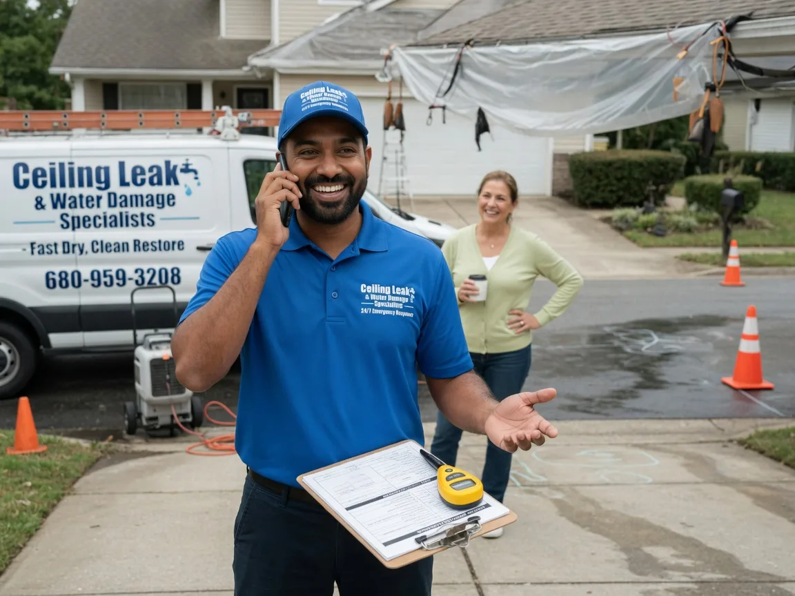 Ceiling Leak Cleanup Douglass, TX FAQs